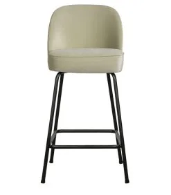 BePureHome Vogue Barstoel - Fluweel - Pistache - 89x50x55