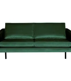 BePureHome Rodeo 2,5-Zits Bank - Velvet - Green Forest - 85x190x86