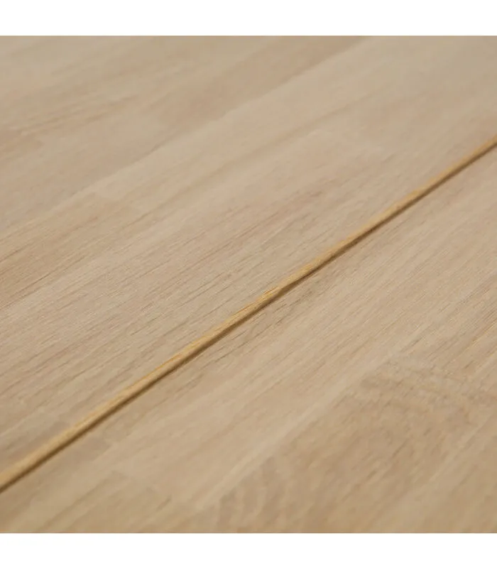 WOOOD Eettafel Disc - Eiken - Onbehandeld - 74x120x120 - Image 3