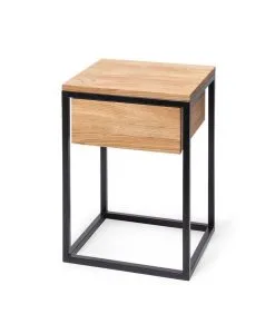 WOODEK Nachtkastje WOODY In Eikenhout