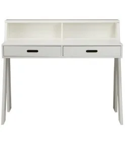 WOOOD Connect Bureau - Grenen - Wit - 93x112x55