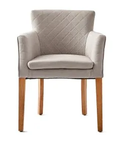 Rivièra Maison Eetkamerstoel Met Armleuning - Waverly Dining Armchair - Linnen Flax - Naturel