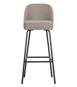 BePureHome Vogue Barstoel 80 Cm - Stof - Zand - 103x50x55