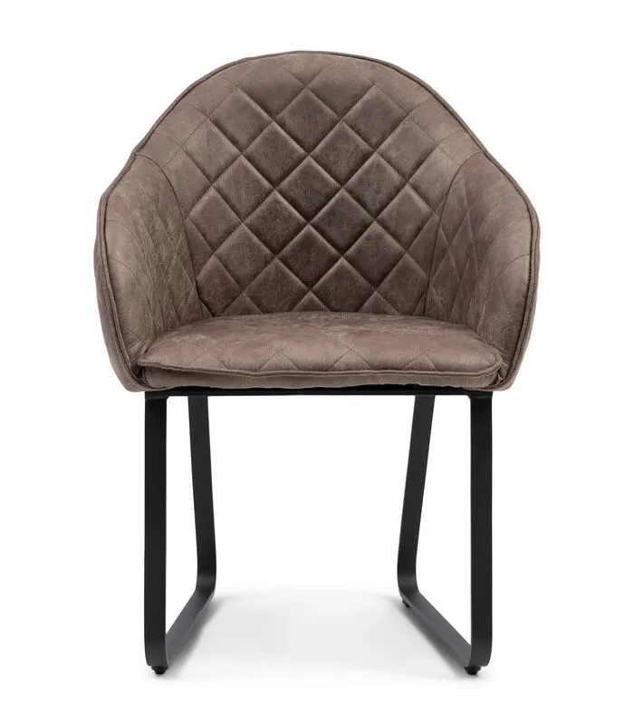 Rivièra Maison Eetkamerstoel Met Armleuning - Ritz Armchair - Bruin