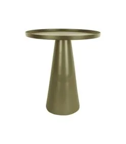 Leitmotiv Bijzettafel Force - Large - Aluminium Mosgroen - Ø43x48,5cm