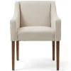 Rivièra Maison Eetkamerstoel Met Armleuning - Savile Row Dining Armchair Oxford Weave - Flanders Flax - Naturel