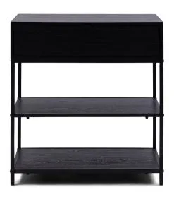 Rivièra Maison Nachtkastje The Bobby - Zwart