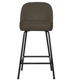 BePureHome Barstoel Vogue - Velvet - Warm Groen - 89x50x55