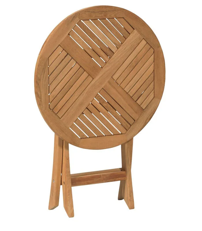 Exotan Inklaptafel Buiten Folding- Teak - Naturel - 75x65x65 - Image 2