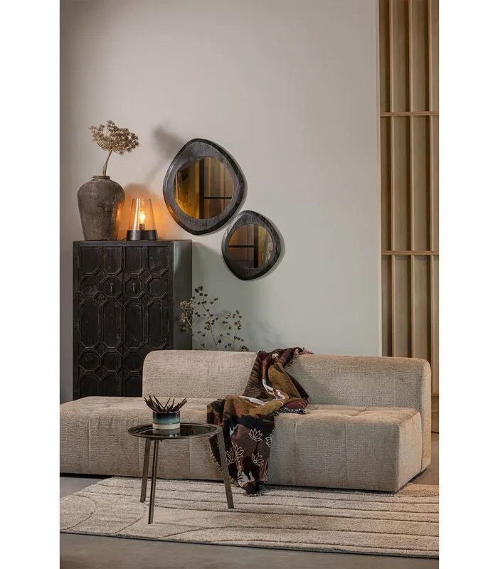 BePureHome Bequest Opbergkast - Hout - Zwart - 143x75x40 - Image 3