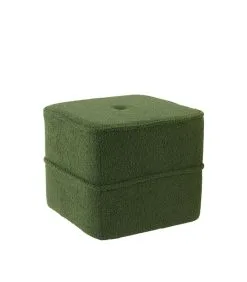 Light & Living Poef Kiki - Groen - 40x40x35cm