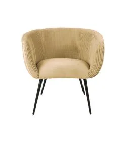 Leitmotiv Stoel Majestic - Latte Bruin - 74,5x68,5x76cm