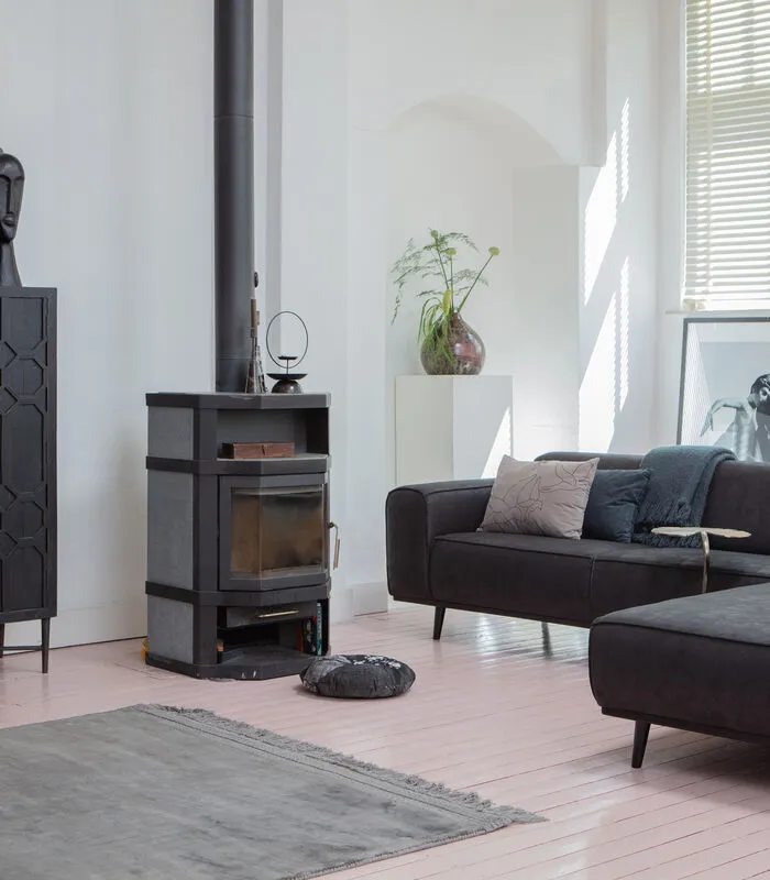 BePureHome Bequest Opbergkast - Hout - Zwart - 143x75x40 - Image 2