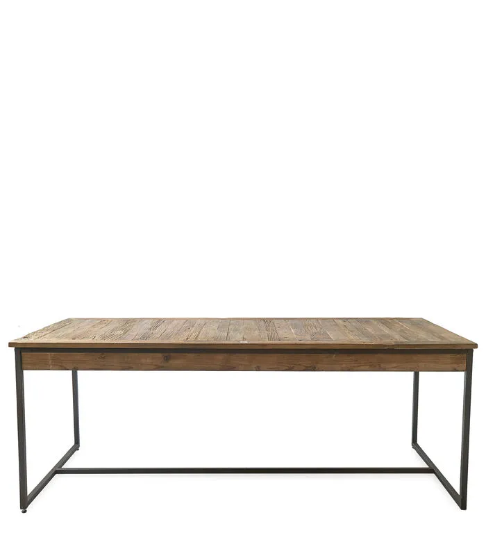 Rivièra Maison Riviera Maison Eettafel - Shelter Island Dining Table - 200x90 Cm - Zwart