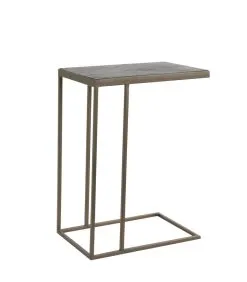 Light & Living Bijzettafel Chisa - Bruin - 45x30x62cm