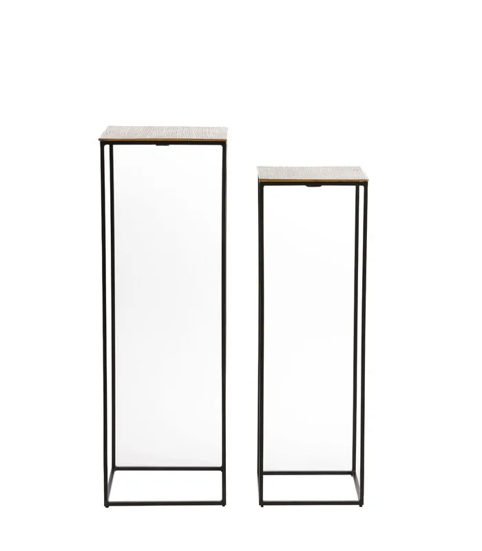 Light & Living Zuil Quin - Antiek Brons/Zwart - Set - Image 2