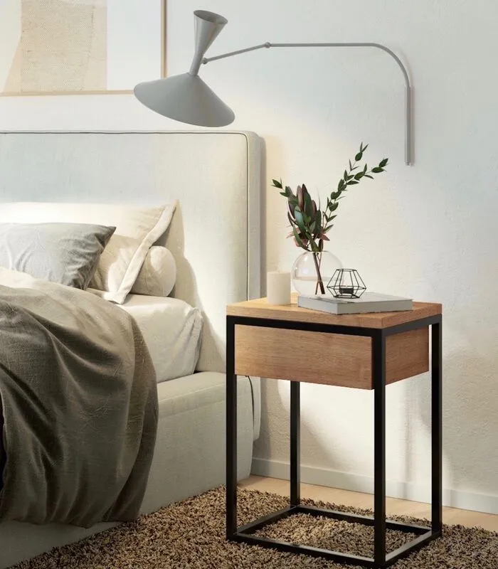 WOODEK Nachtkastje WOODY In Eikenhout - Image 2