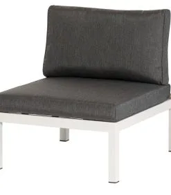 Exotan Tussenelement Loungeset La Vida - Teak - Wit - 63x80x70