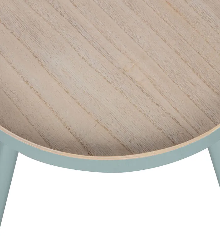 WOOOD Sasha Bijzettafel - MDF - Groen - 41x41x40.5 - Image 4