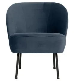 BePureHome Vogue Fauteuil - Fluweel - Teal - 69x57x70