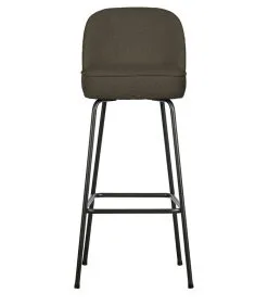 BePureHome Barstoel Vogue - Velvet - Warm Groen - 103x50x55