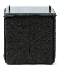 Rivièra Maison Riviera Maison Bijzettafel - Poef - Olivia Pouf XL - Blauw