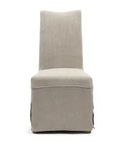 Rivièra Maison Eetkamerstoel Zonder Armleuning Monti DC Loose Cover- Katoen - Beige
