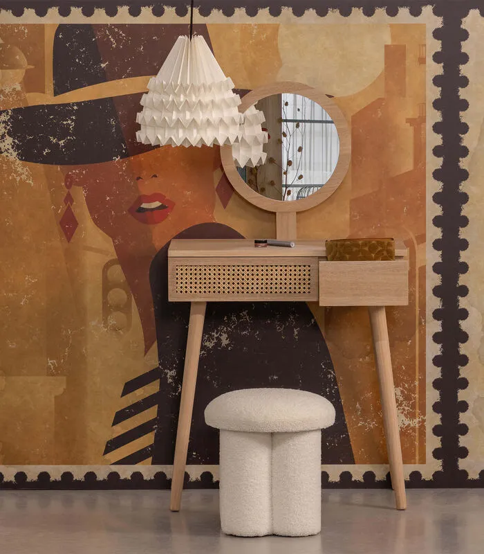 WOOOD Hal/Kaptafel Soof - MDF/Grenen - Naturel - 125x70x40 - Image 3