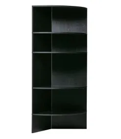 WOOOD Exclusive Exclusive Trian Tower Wall - Essen - Zwart - 168x100x76