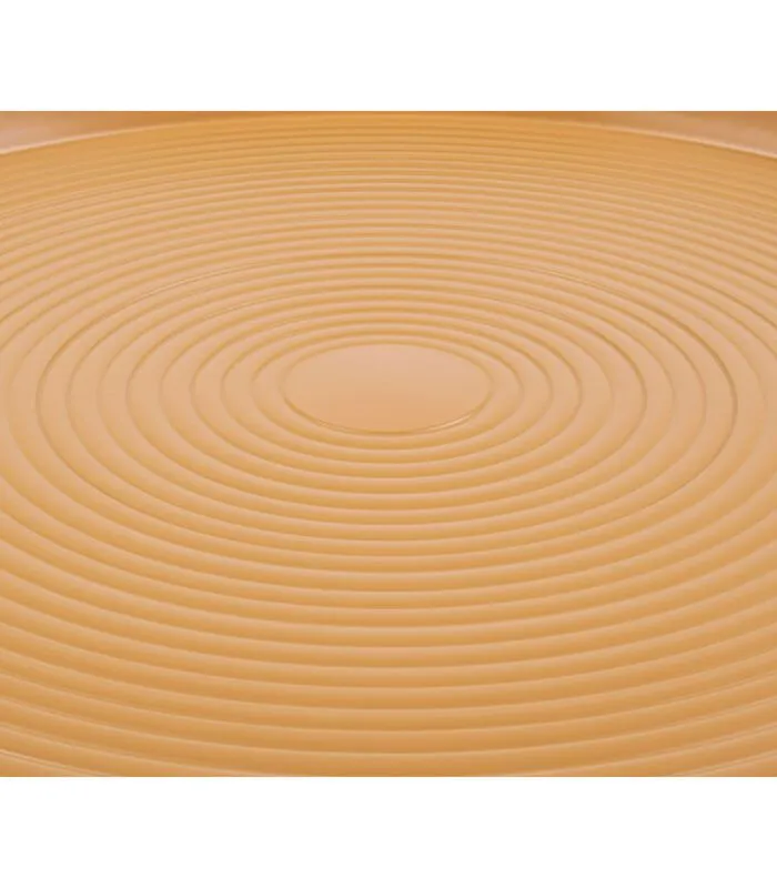 Leitmotiv Bijzettafel Force - Medium - Aluminium Mosterdgeel - Ø40x43cm - Image 4