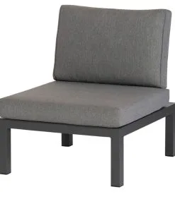 Exotan Tussenelement Loungeset - Aluminium - Antraciet - 63x80x70