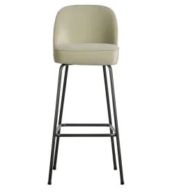 BePureHome Vogue Barstoel - Fluweel - Pistache - 103x50x55