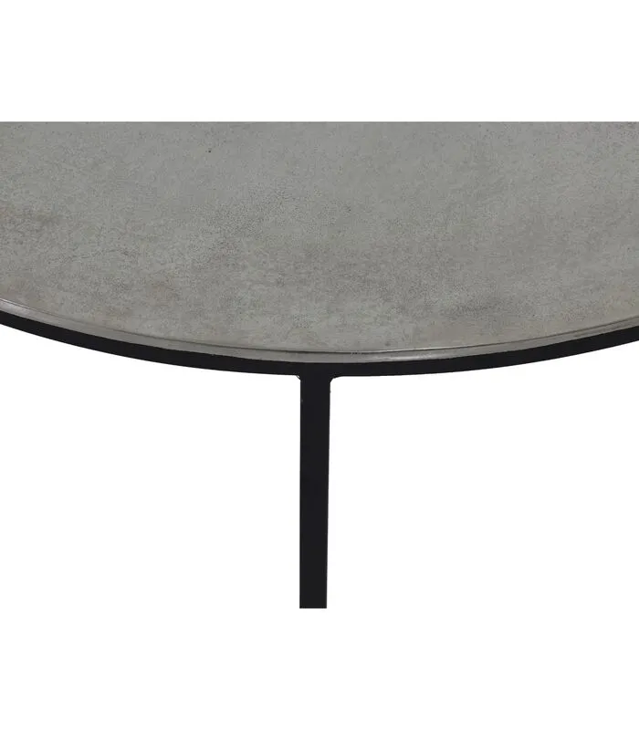 Light & Living Bijzettafel Peto - Antiek Lood/Zwart - Set - Image 5