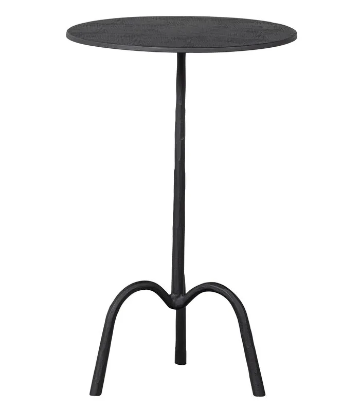 WOOOD Trey Bijzettafel - Metaal - Zwart - 60x38x38 - Image 2