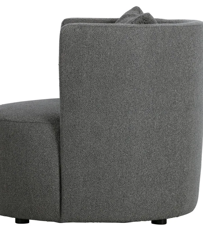 VTwonen Explore Fauteuil - Boucle - Staalgrijs - 81x96x92 - Image 3