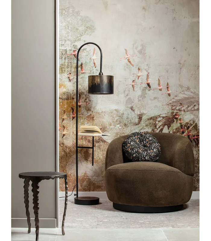 BePureHome Woolly Draaifauteuil - Schapenvacht - Groen - 71x84x88 - Image 2