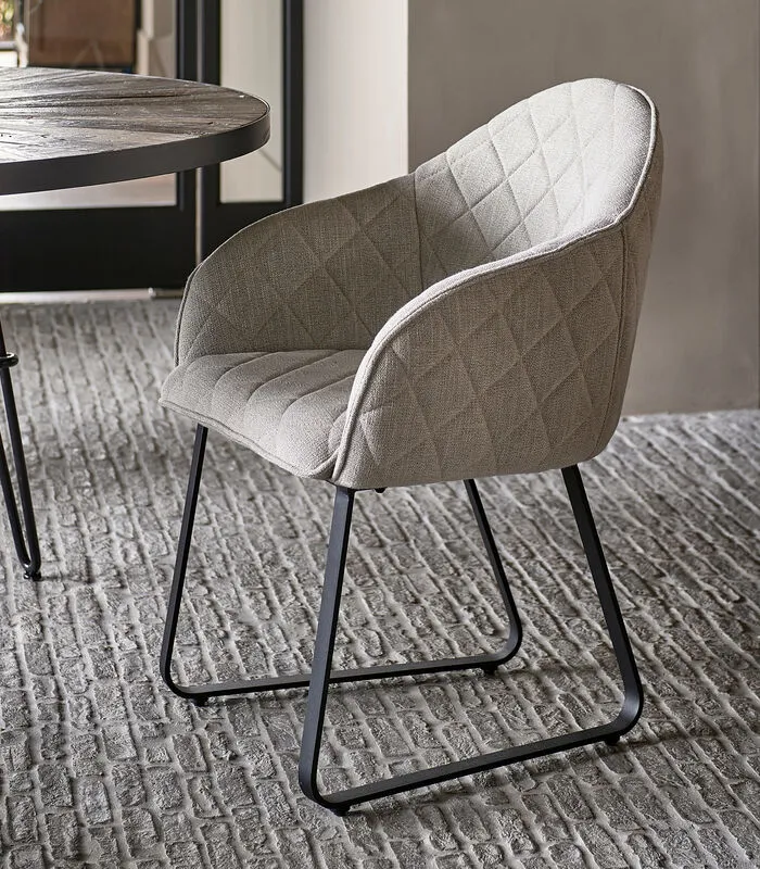 Rivièra Maison Eetkamerstoel Met Armleuning - Ritz Armchair MoulinĂ© - Linnen - Naturel - Image 2