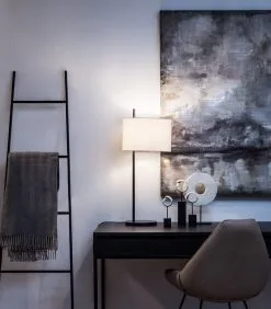 Atmooz Mala - Decoratieve Ladder - Zwart