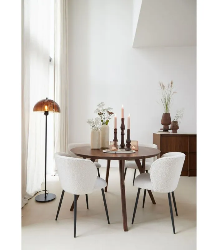 Light & Living Eettafel Quenza - Hout - Ø120cm - Image 2