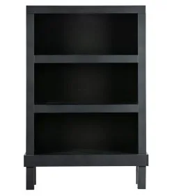 BASICLABEL Bonk Open Kast - Grenen - Zwart - 160x103x37
