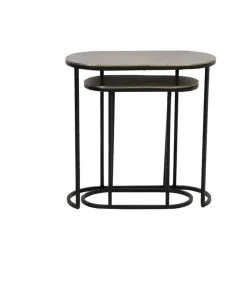 Light & Living Bijzettafel Bocov - Antiek Brons - 53x26x53cm