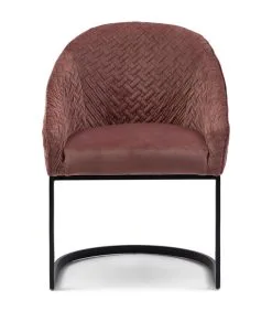 Rivièra Maison Eetstoel Lincoln DAC Vel III RoStain - Polyester, IJzer - (LxBxH) 61.0x64.0x81.0 Cm