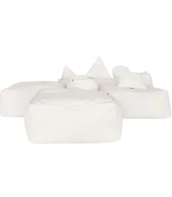 MX HOME 6 Modulaire Poef Bank Van Geluste Wol