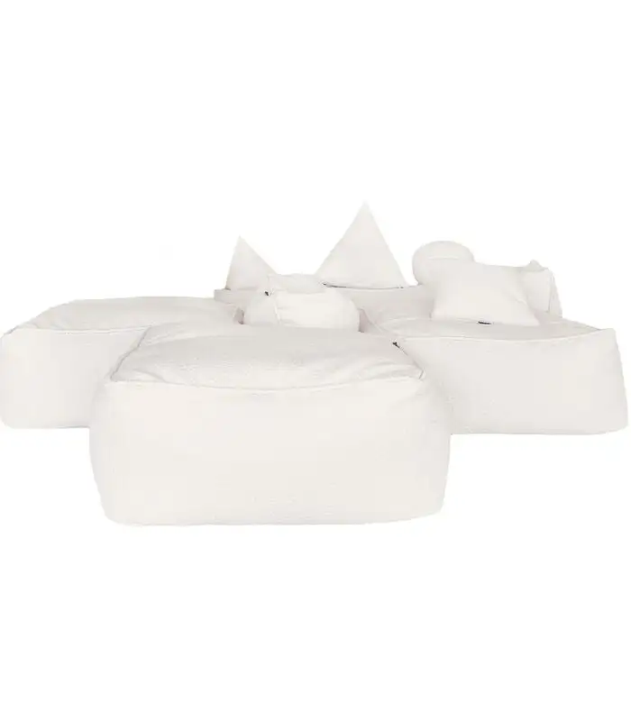 MX HOME 6 Modulaire Poef Bank Van Geluste Wol