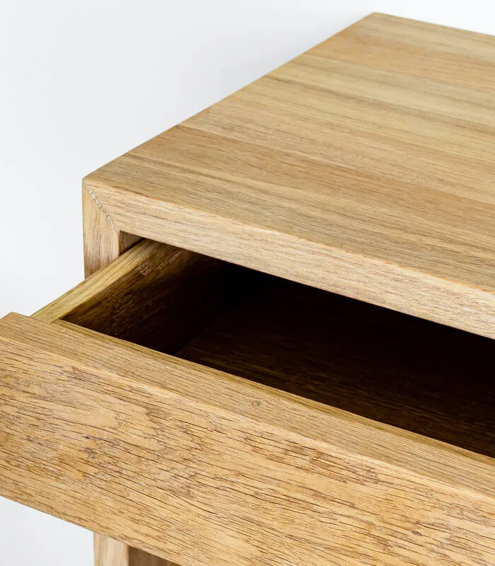 WOODEK Zwevend Nachtkastje HUGO Met Lade In Eikenhout - Image 3