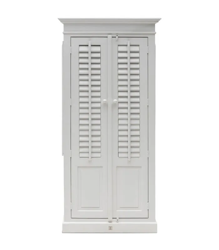 Rivièra Maison Kast Met Deuren - New Orleans Cabinet - Wit