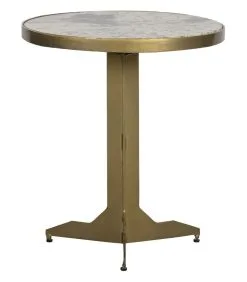 BePureHome Cute Bijzettafel - Marmer - 51x45x45