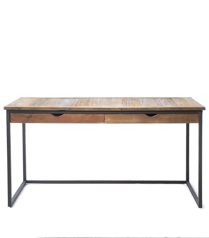 Rivièra Maison Riviera Maison Bureau Met Lades - Shelter Island Office Desk - Zwart