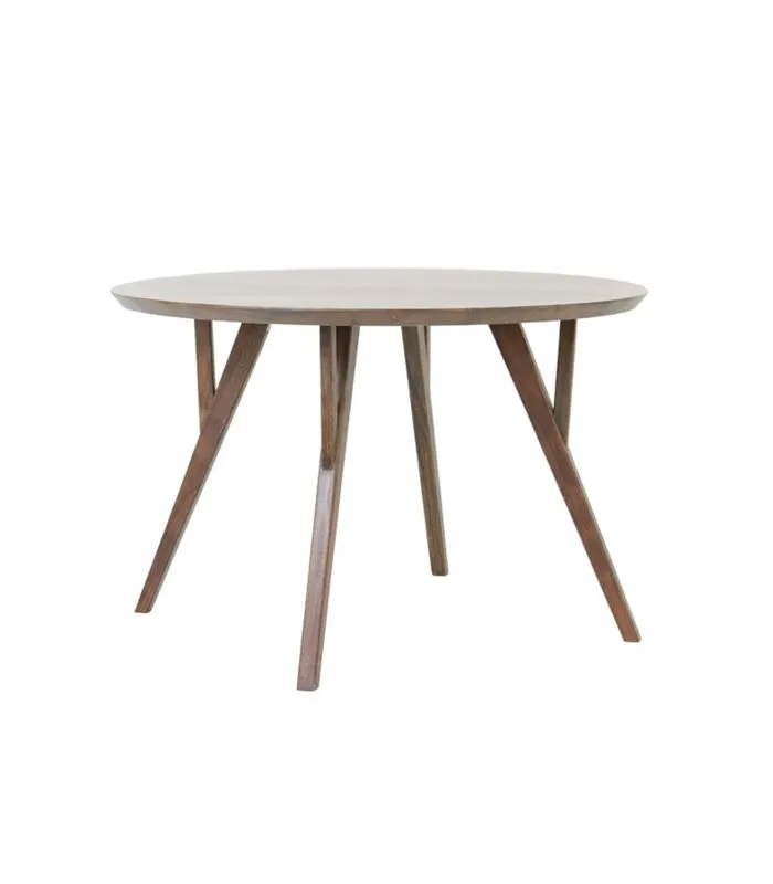Light & Living Eettafel Quenza - Hout - Ø120cm