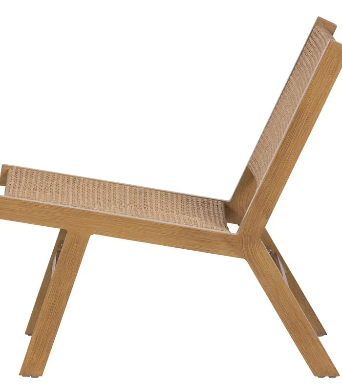 WOOOD Puk Fauteuil - Aluminium - Naturel - Set Van 2 - Image 4